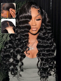 [Wear & Go] Pre-Everything Glueless 4x4/6x4.5/10x6 Lace Front Wigs Loose Deep Wave