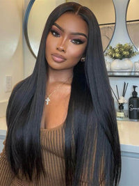 [Wear & Go] Pre-Everything Glueless 6x4.5/10x6 Lace Wig Bone Straight Human Hair Wigs