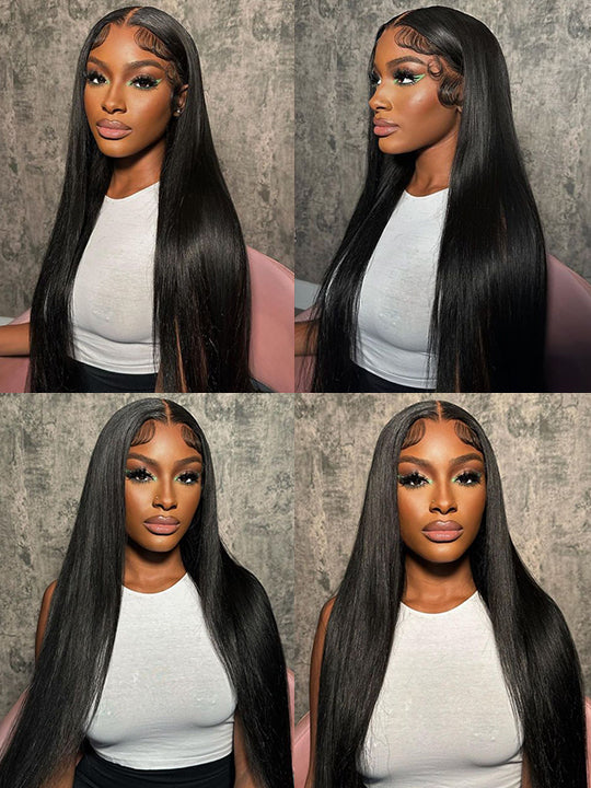 [Wear & Go] Pre-Everything Glueless 6x4.5/10x6 Lace Wig Bone Straight Human Hair Wigs