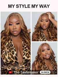 [Wear & Go] Pre-Everything Glueless Air Wig Highlight 3D Body Wave 6x4.5/13x4 Lace Wigs