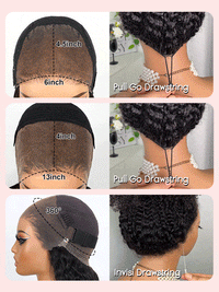 Ombre Mocha Brown Yaki Straight Bob Wig Pre Cut Pre Bleached Glueless Ready To Wear Wig