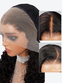 Ombre Brown Hair With Black Roots 5x5 13x4 13x6 Lace Wigs Straight Human Hair Wigs