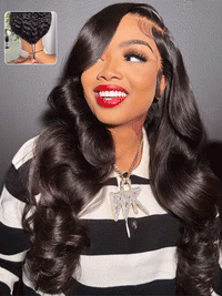 Pre-Bleached Knots Body Wave 13x4 HD Full Lace Frontal Wig Upgrade Ready to Go Wigs