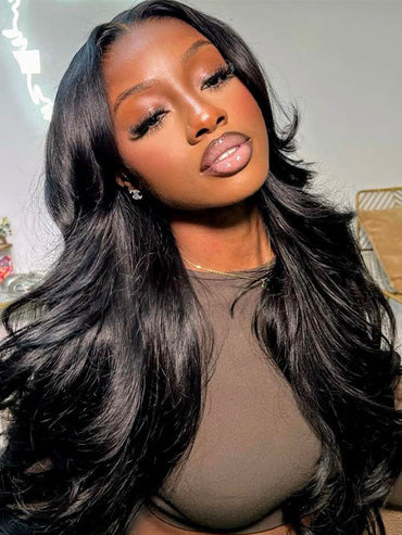 5*5 HD Lace Wigs Body Wave Glueless Wig 14A Brazilian Virgin Human Hair