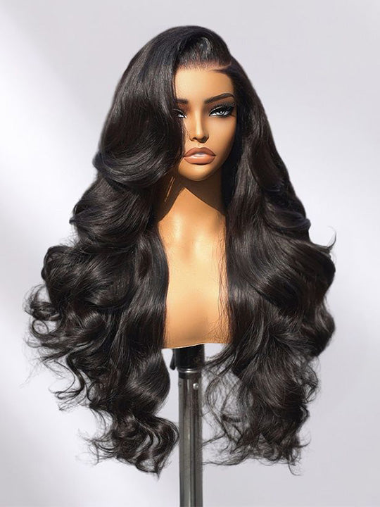 Bone Straight Hair 13x6 Full Lace Frontal Wig Bye Bye Knots Glueless Human Hair Wigs
