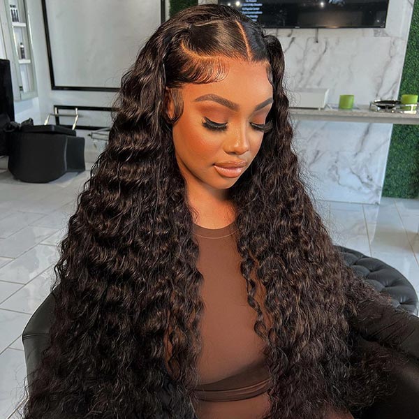 [Wear & Go] Pre-Everything Breathable Air Wig 4x4/6x4.5/13x4 Lace Wigs Water Wave