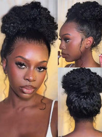 Kisslove Invisi-Drawstring Deep Wave 360 Lace Wig Pre Everything Deep Curly Hair Glueless Wigs