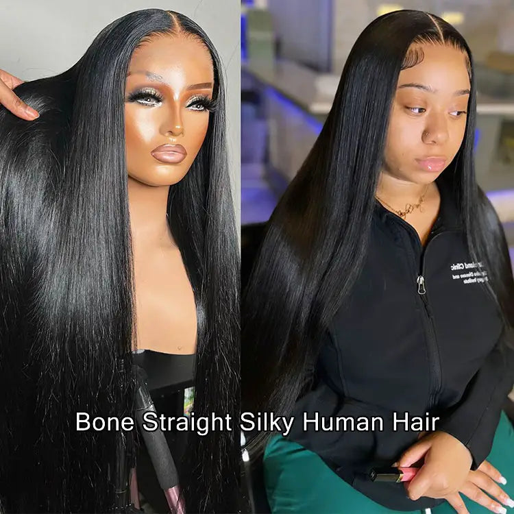 [Wear & Go] Air Wig Silky Straight 13x4 HD Lace Wigs 14A Virgin Hair