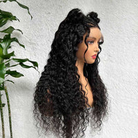 Pre Styled 5x5 HD Lace Braided Wig Deep Wave Pre Everything Beginner Friendly Human Hair Wigs