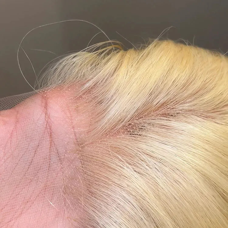 613 Honey Blonde Wig 13x4 HD Lace Front Human Hair Wigs Brazilian Straight Hair