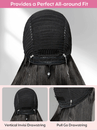 Straight Hair Honey Blonde Highlights On Black Hair Glueless Short Bob Wig Kisslove Hair