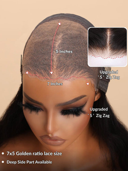 Kisslove Hair Burgundy Color 7x5 Glueless Body Wave Bob Wig Pre Styled Salon Design Human Hair Wigs