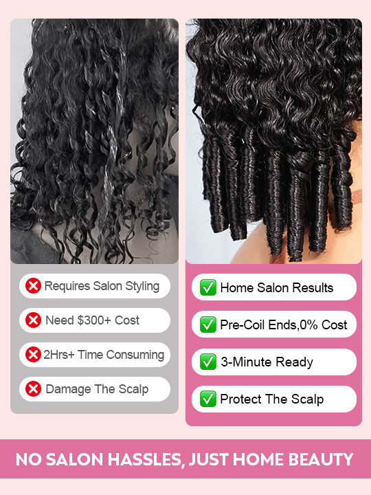 Kisslove Hair Burmese Curly 360 Lace Wig Pre Everything Invisi Drawstring Colored Human Hair Wigs
