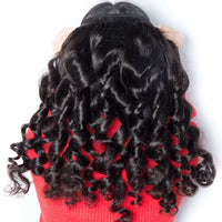 Loose Wave 3 Bundles With 13x4 HD Lace Frontal Closure 10A Brazilian Human Hair