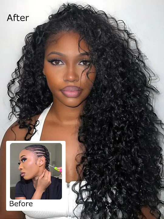 Loose Deep Wave Human Crochet Hair For Braids 100% Human Hair Extensions Designed for Easy DIY Styling
