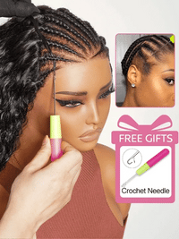 Body Wave Crochet Hair for Boho Braids Miracle Knots Pre-Separated Huuman Hair Extensions