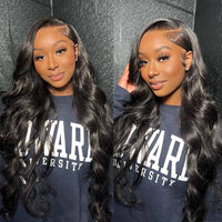 [Wear & Go] Breathable Air Wig 3D Body Wave 13x4 Lace Front Human Hair Wigs