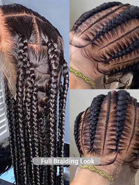 Full Lace Wig Body Wave Brazilian Human Hair Wigs Pre Plucked Real Scalp Invisi-Drawstring Cap