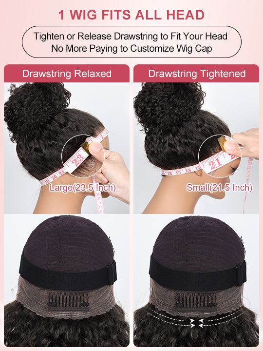 Kisslove Hair Two Strands Twists Pre-Braid Glueless 360 Lace Frontal Human Hair Wigs