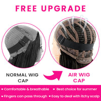 [Wear & Go] Breathable Air Wig 3D Body Wave 13x4 Lace Front Human Hair Wigs
