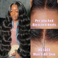 [Wear & Go] Breathable Air Wig 3D Body Wave 13x4 Lace Front Human Hair Wigs