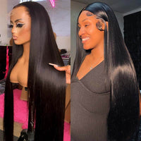 [Wear & Go] Air Wig Silky Straight 13x4 HD Lace Wigs 14A Virgin Hair