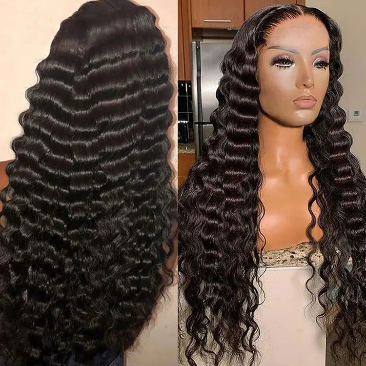 [Wear & Go] Pre-Everything Glueless 4x4/6x4.5/10x6 Lace Front Wigs Loose Deep Wave