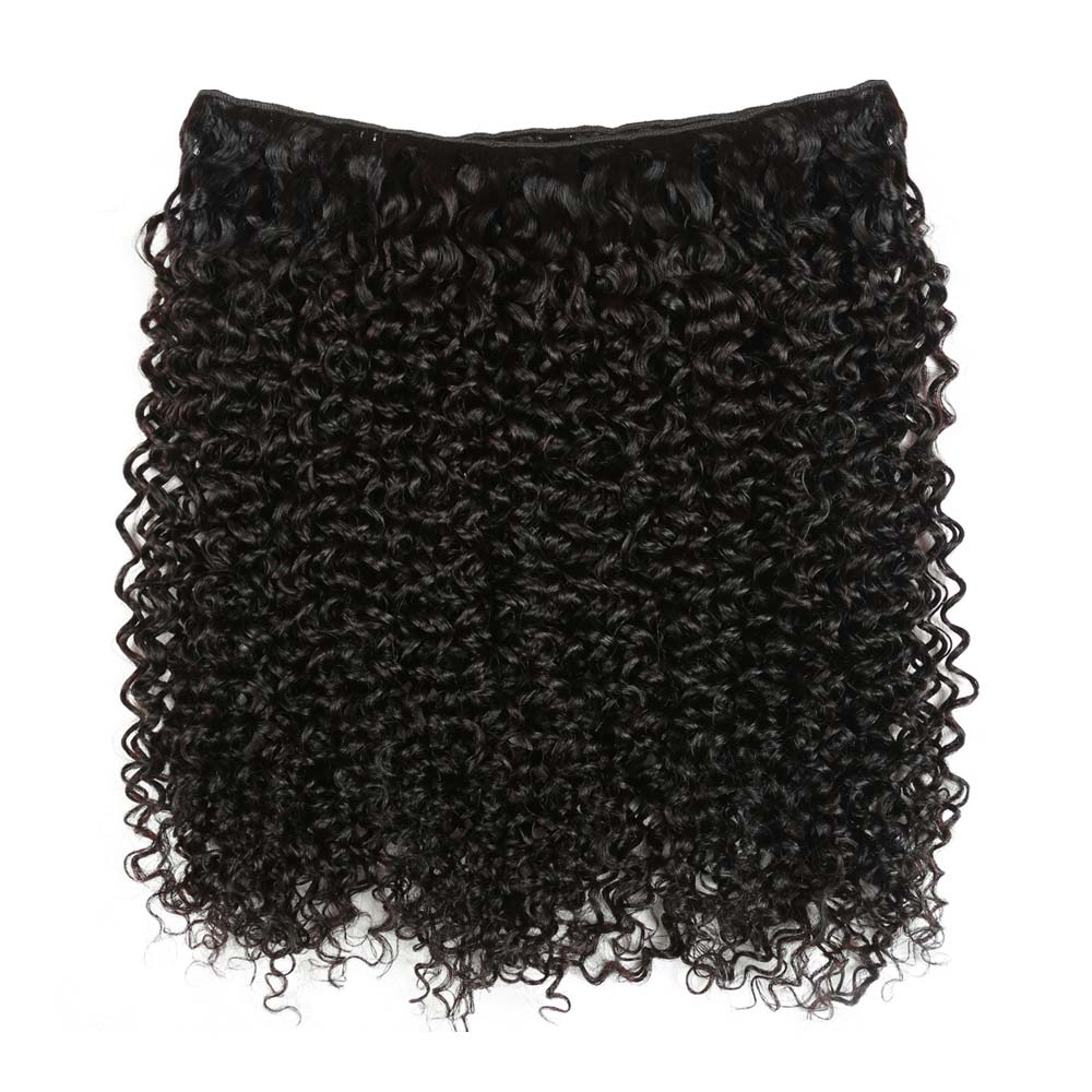 10A Brazilian Kinky Curly Virgin Human Hair Weave Bundle Deals