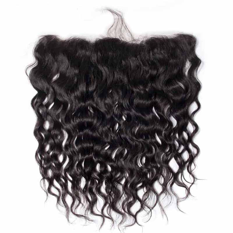13x4 HD Transparent Lace Frontal Closure Brazilian Virgin Human Hair