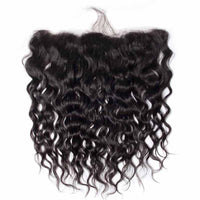 13x4 HD Transparent Lace Frontal Closure Brazilian Virgin Human Hair