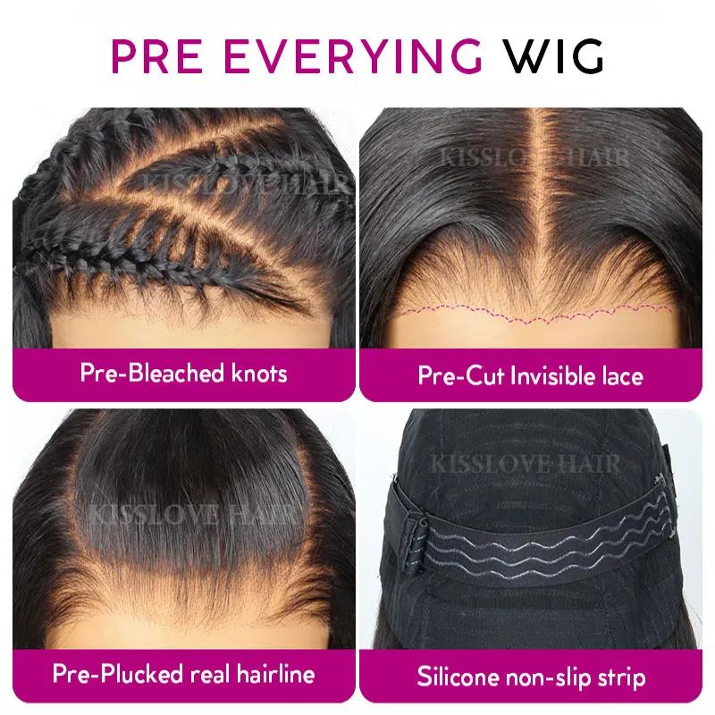 [Wear & Go] Pre-everything Glueless Highlight Kinky Curly 6x4.5/10x6 Lace Front Wigs