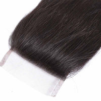 4x4 Lace Closure Straight / Wavy / Curly Human Hair Closures
