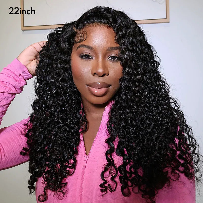 [Wear & Go] Pre-Everything Breathable Air Wig 4x4/6x4.5/13x4 Lace Wigs Water Wave