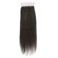 4x4 Lace Closure Straight / Wavy / Curly Human Hair Closures